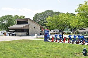 Lake Shawnee Campground entrance