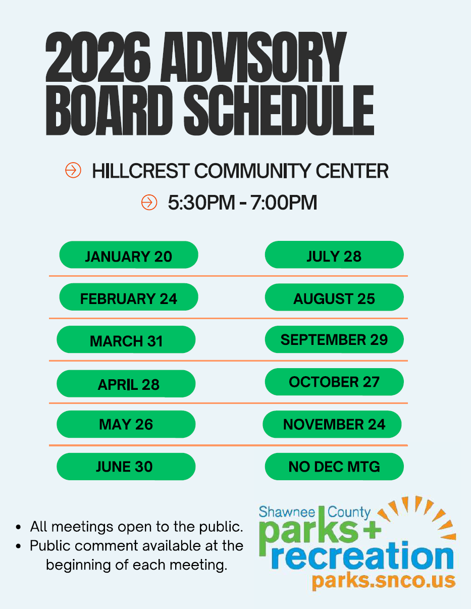 2026 Advisory Board Schedule