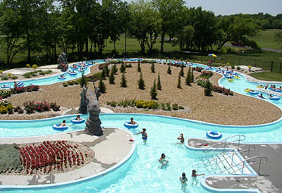 Lazy River at Shawnee North Family Aquatic Center